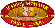 Happy Mohawk Canoe Livery Logo